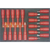 FULLY INS. BIT-SOCKET SET 1/2