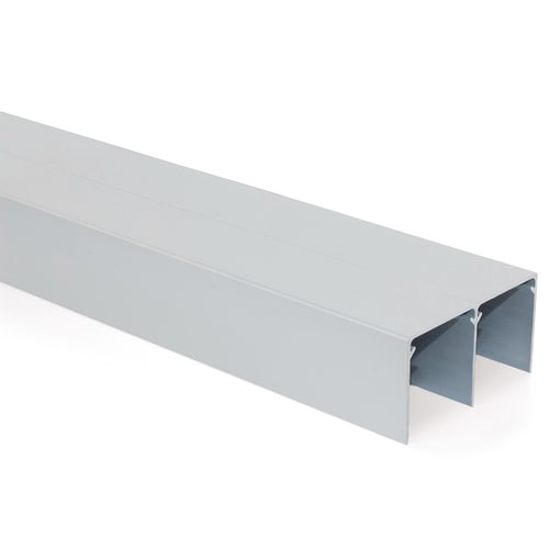 Rail supérieur pour Slowmove Placard 81 anodisé mat long. 4m