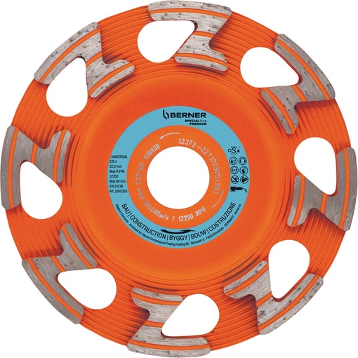 Universele diamantkomsteen SPECIALline Premium 180x22,2mm