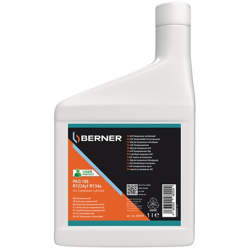 Olej PAG 100, do R1234yf a R134a, 1 l