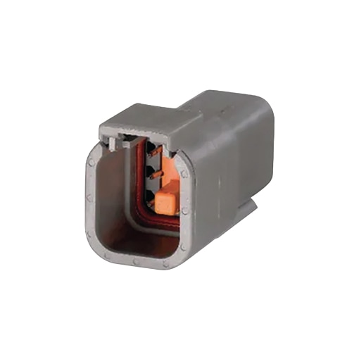 DTM RECEPTACLE HOUSING 6P