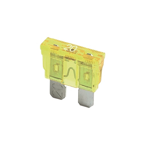 FUSE NORMAL LED 20A YELLOW 