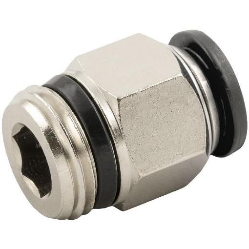 Raccord droit piquage mâle filetage conique BSPT Universal short