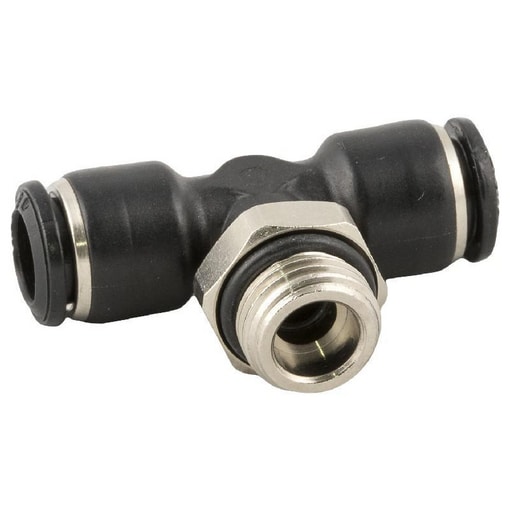Raccord Té orientable à filetage mâle cylindrique BSPP