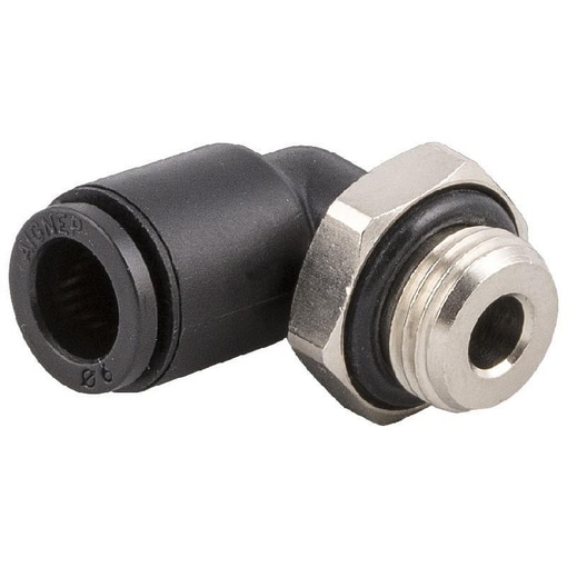 Raccord Equerre orientable mâle cylindrique et métrique BSPP mini