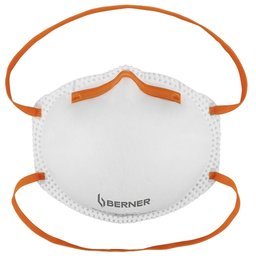 FINE DUST MASK,NO VALVE,FFP2