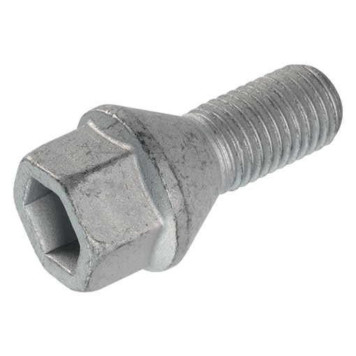WHEEL BOLT M12X1.5X20 GEO SILV