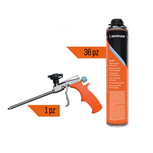 Kit schiuma universale/pistola