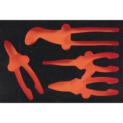 FOAM INLAY 4PC. PLIERS SET MX