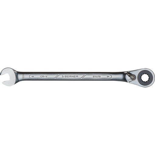 Combi Ratchet Spanner 15°, 6