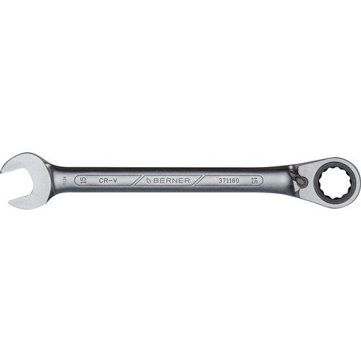 Combi Ratchet Spanner 15°, 15