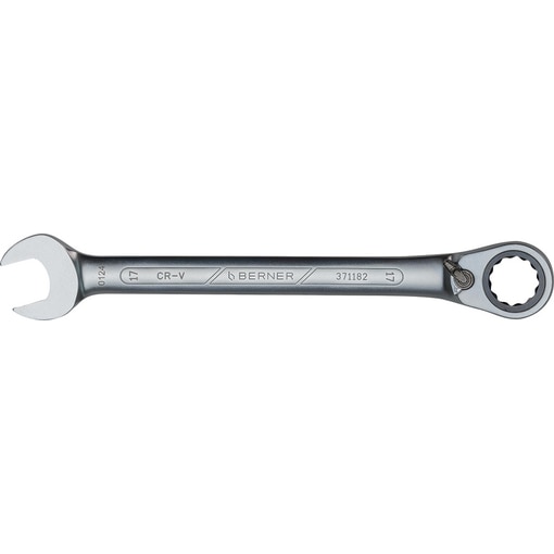 Combi Ratchet Spanner 15°, 17