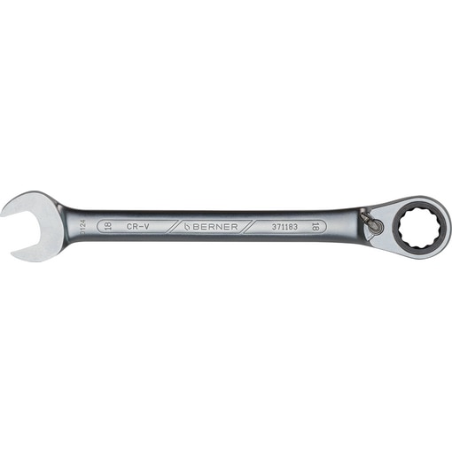 Combi Ratchet Spanner 15°, 18