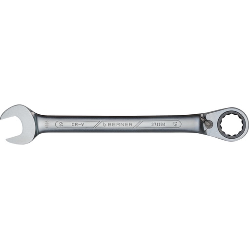 Combi Ratchet Spanner 15°, 19