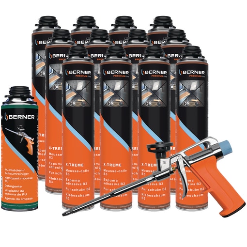 Kit 12 mousses colle PU X-Treme