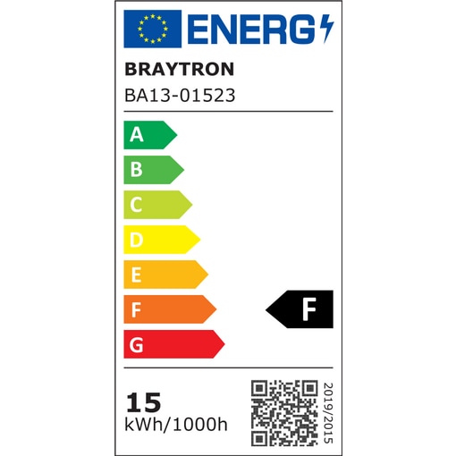 Lâmpada LED E27 15W 6500K BF