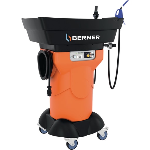 Vasca lavapezzi mobile, eletto-pneumatica Bio 40l