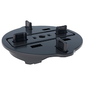 Deck stone centre support