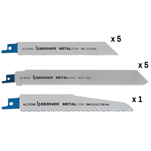 Recipro saw blades set for Plumber
