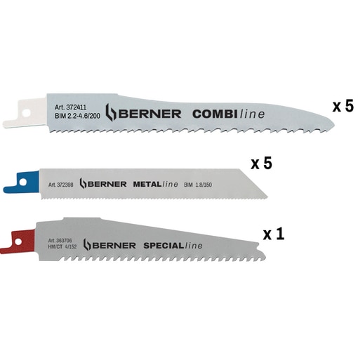 Recipro saw blades set for Window mounters