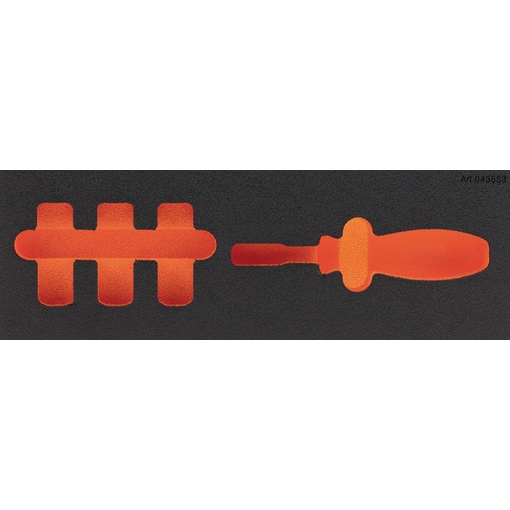 Mousses vides pour le rangement d'outils