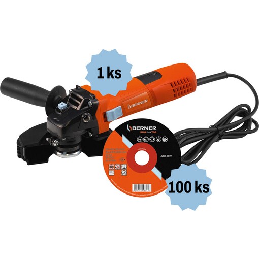 Sada řezných kotoučů INOX TOP 125 x 1,0 x 22