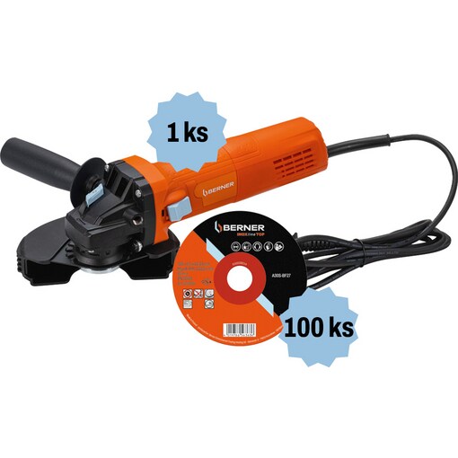 Sada řezných kotoučů INOXline TOP 125 x 1,0 x 22