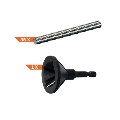 Pakket 1015209 - Draadeinden M10 A2