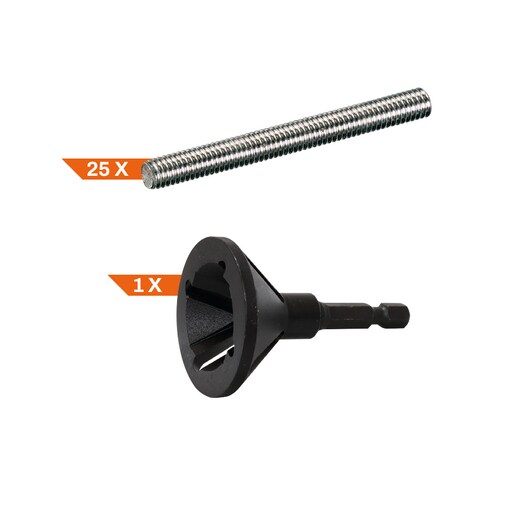 Pakket 1015208 - Draadeinden M12