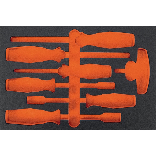 Mousses vides pour le rangement d'outils