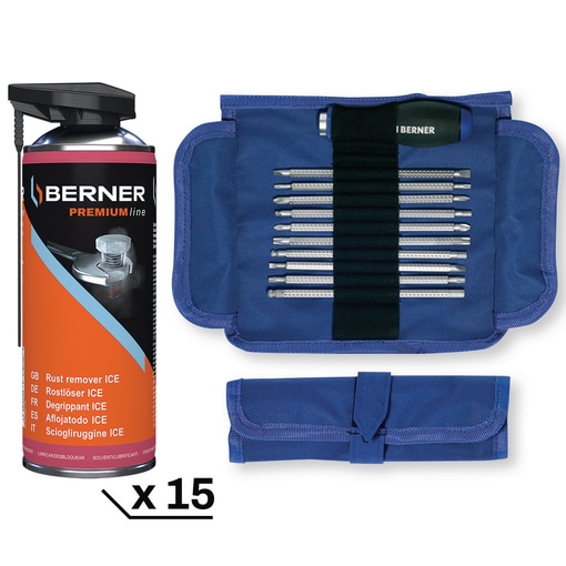 Pack dégrippant + tournevis