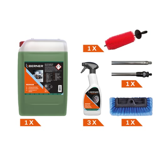 Colis Bernerwash nettoyant carrosserie 20 l