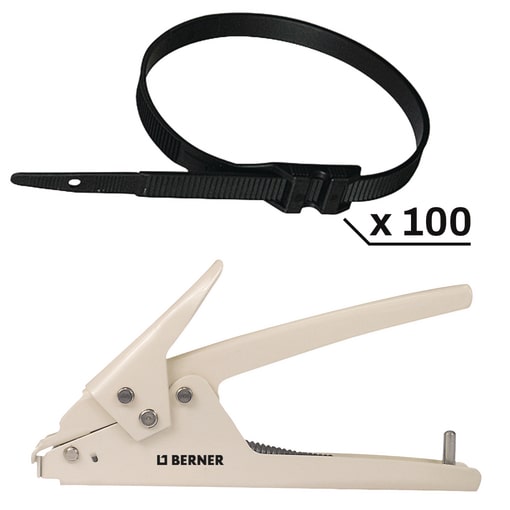 Pack collier d'installation électrique + pince