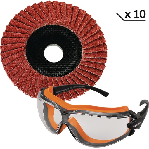 Pack disque à lamelles + lunette de sécurité