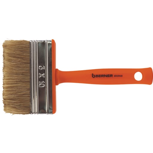 Jednorazové ploché štetce, š. 100 mm, skrutkovacia plast. rukoväť