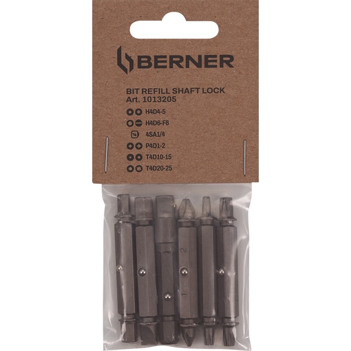 Set 6 embouts tournevis MEGAPRO Shaft Lock 