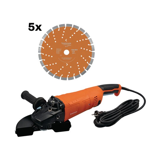 BIG DEAL Meuleuse d'angle + disques diamant