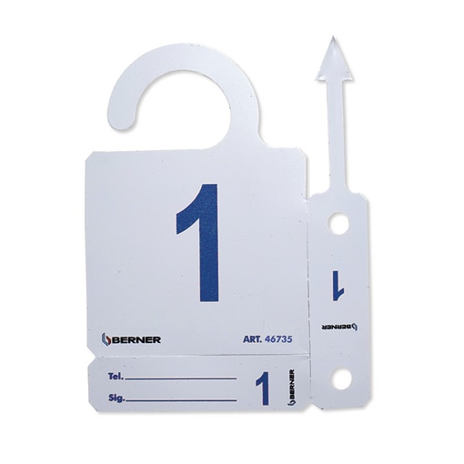 Cartellino service BLU