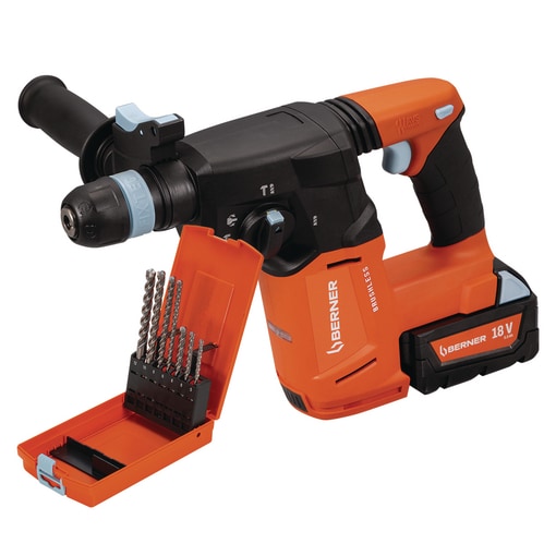 Pack 7 forets ROCKBEAVER SDS+ + perforateur BL18V
