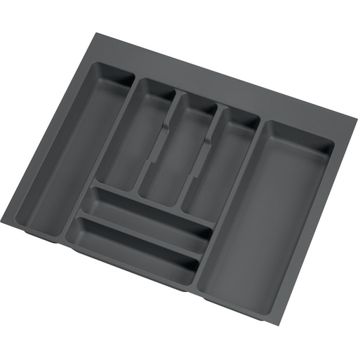 Range-Couverts Vertex/Concept 450, module 500 mm, 18 mm, gris anthracite