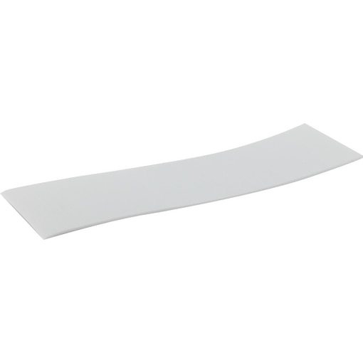 Glasblokje 40 x 1 mm wit