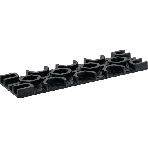 Glasblokje 30 x 6 mm zwart