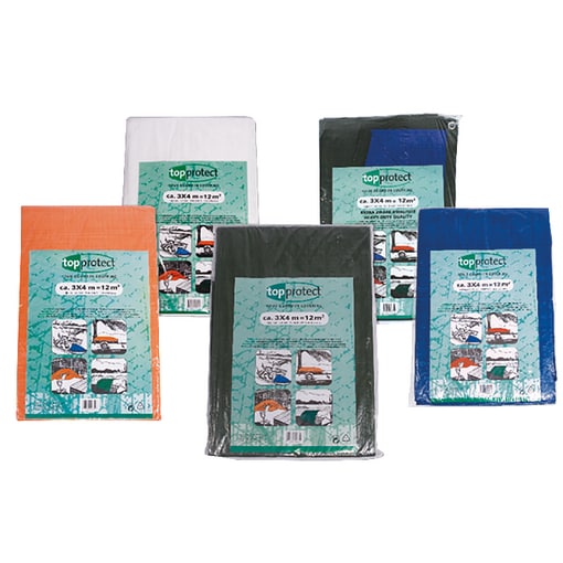 Bâche de protection 150g verte 10 x 12 m