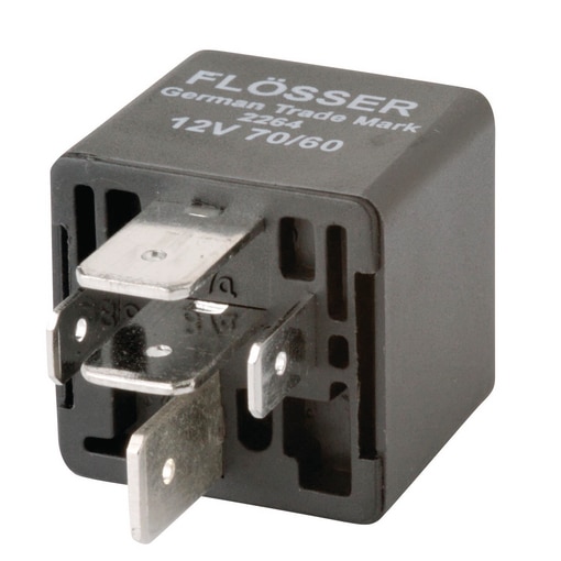 Vekselrele 12V/20-30A 5P 87A