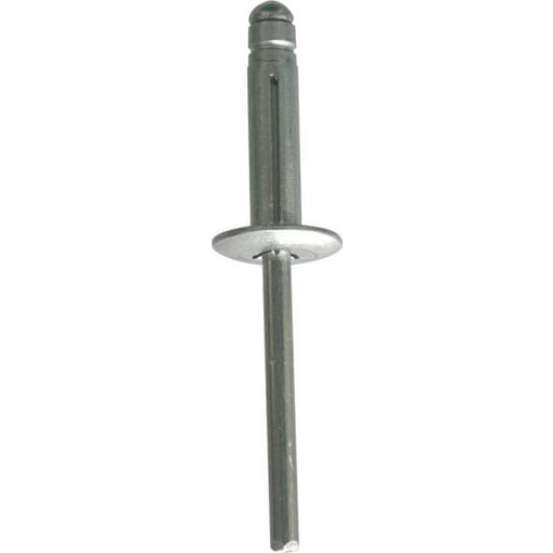 Splittnaglenagle stort hode Ø4,8x16 mm Støtfangerbrakett og fanger 20 stk