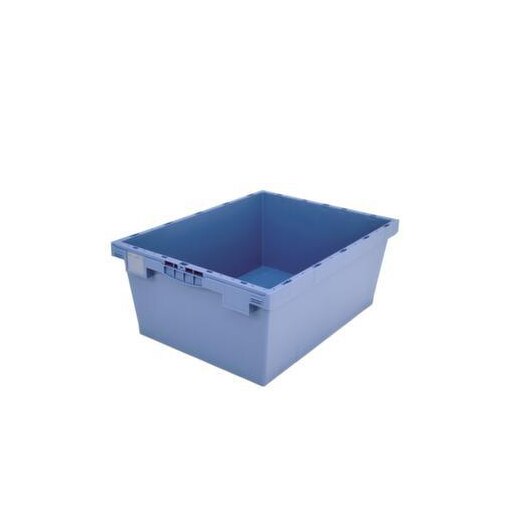 Großvolumen-Mehrwegbehälter, HxLxB 323x800x600mm, 120l, PP, taubenblau