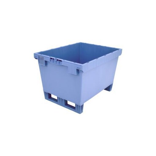 Großvolumen-Mehrwegbehälter, HxLxB 523x800x600mm, 151l, PP, taubenblau