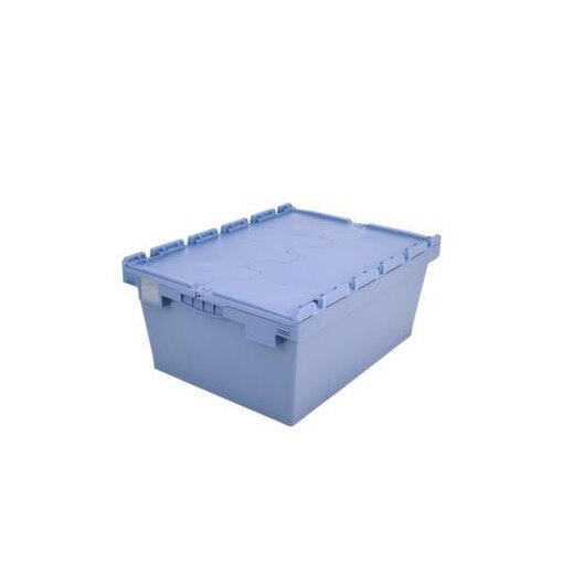 Großvolumen-Mehrwegbehälter, HxLxB 353x800x600mm, 120l, PP, taubenblau