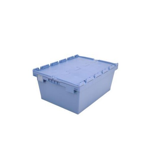 Großvolumen-Mehrwegbehälter, HxLxB 353x800x600mm, 120l, PP, taubenblau