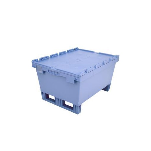 Großvolumen-Mehrwegbehälter, HxLxB 453x800x600mm, 114l, PP, taubenblau